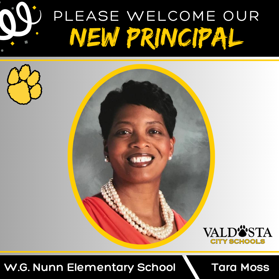 Tara Moss Named Principal of W.G. Nunn Elementary School