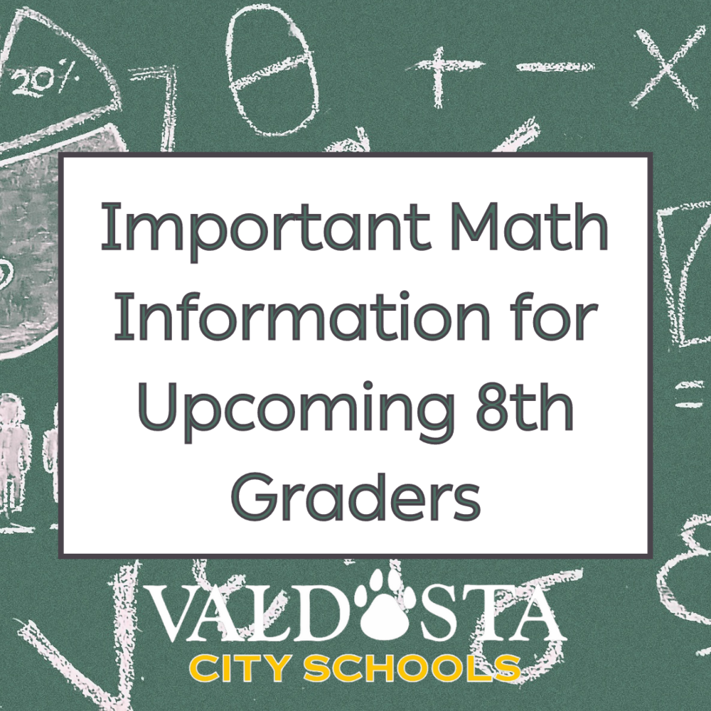 8th Grade Math Updates