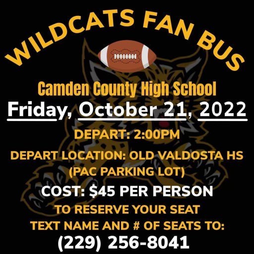 Camden County Fan Bus Info