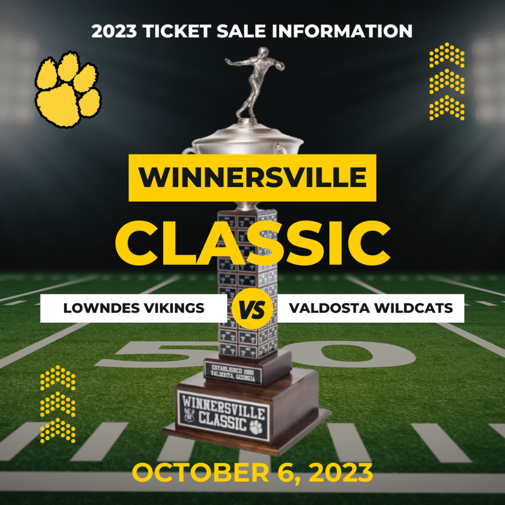 Winnersville Classic Tickets Still Available Valdosta City Schools