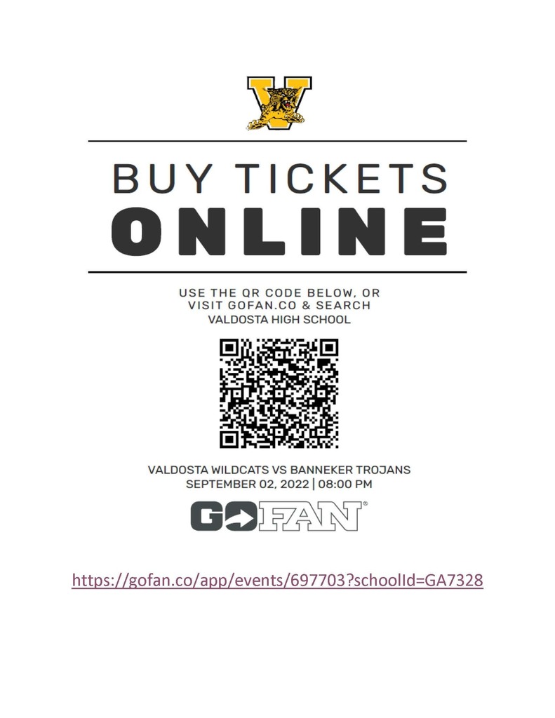 Banneker Trojans vs Valdosta Wildcats GoFan Ticket Info