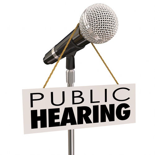 Public Hearing Mic