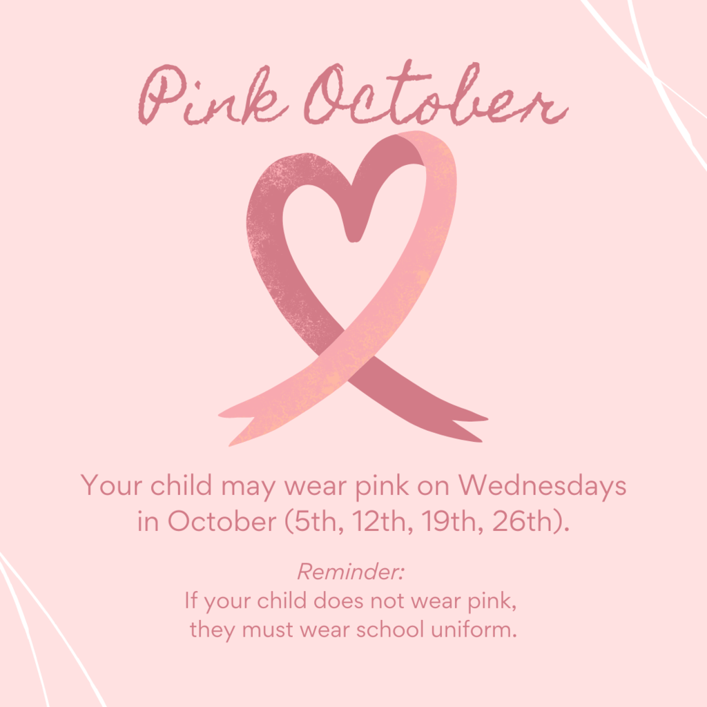 October-Pink Wednesdays