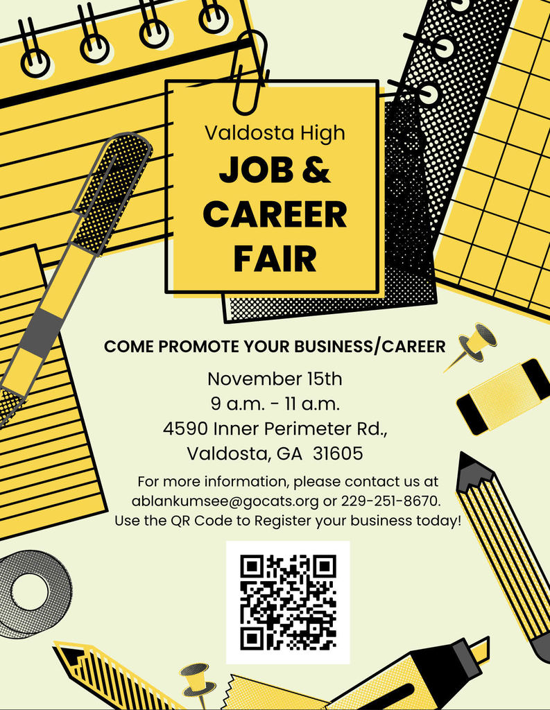 VHS Career & Job Fair Flyer