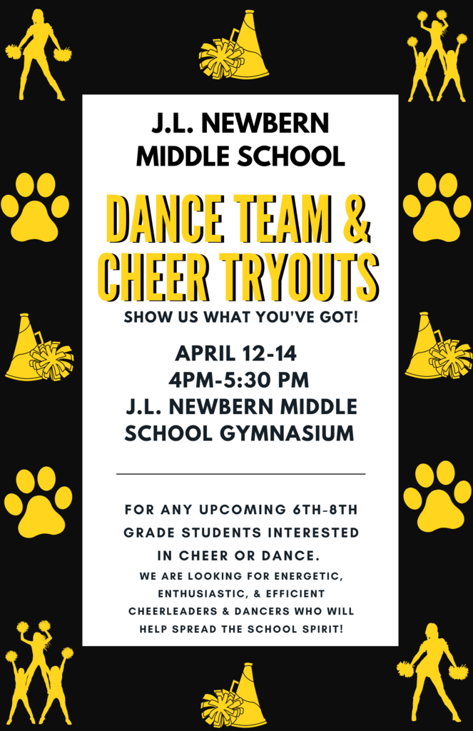 NMS Dance Team & Cheer Tryouts