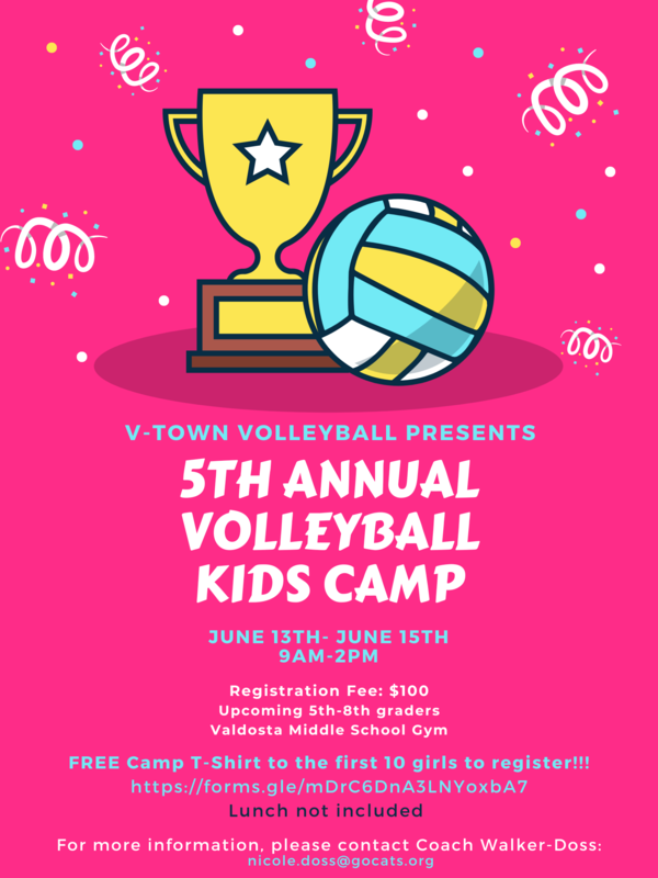 5th Annual Volleyball Kids Camp